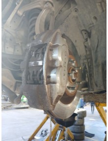 Recambio de pinza freno delantera izquierda para infiniti qx70 3.7 awd referencia OEM IAM   