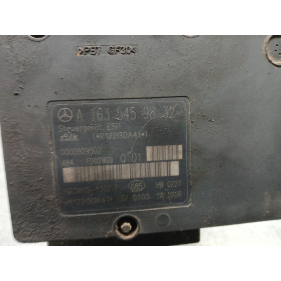 Recambio de abs para mercedes-benz clase m (w163) 400 cdi (163.128) referencia OEM IAM A1635459832  