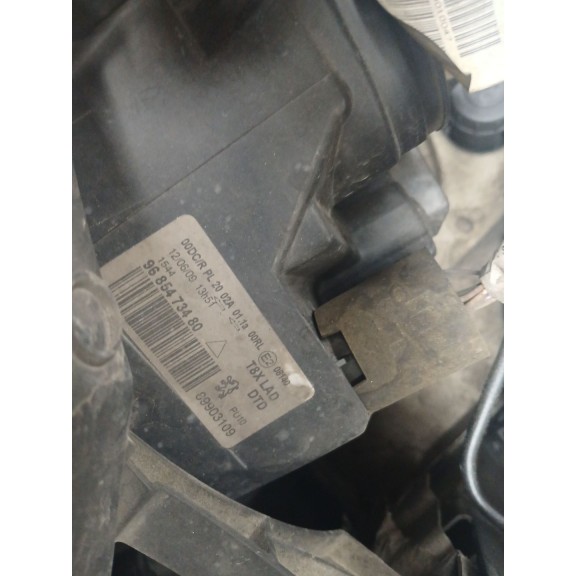 Recambio de faro derecho para peugeot 3008 i monospace (0u_) 1.6 hdi referencia OEM IAM   