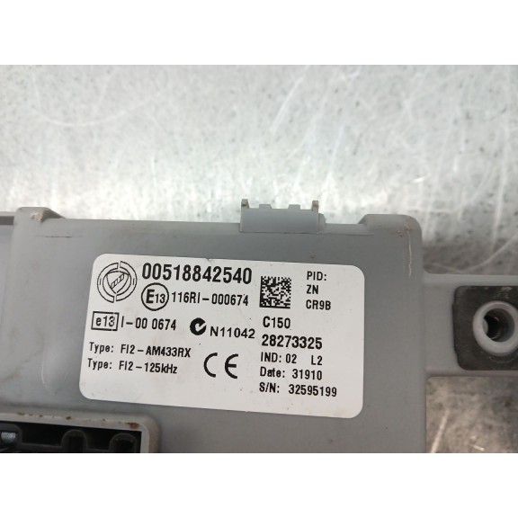 Recambio de centralita bsi para fiat 500 (312_) 1.2 (312axa1a) referencia OEM IAM 00518842540  