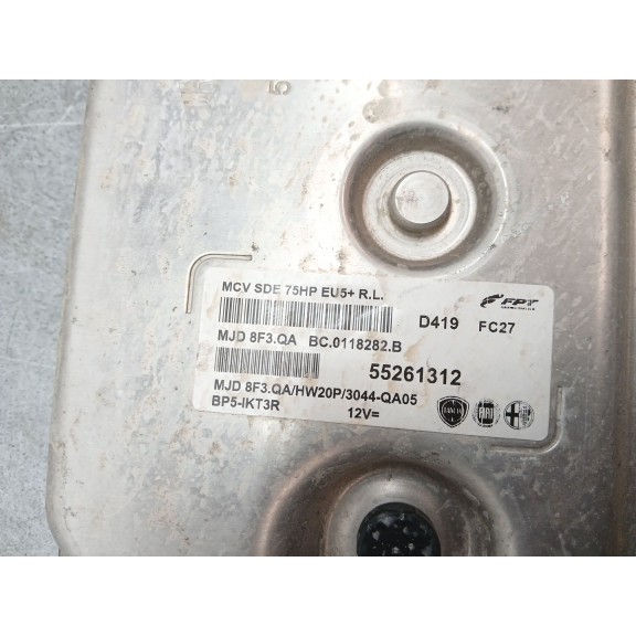 Recambio de centralita motor uce para fiat fiorino básico referencia OEM IAM 55261312  