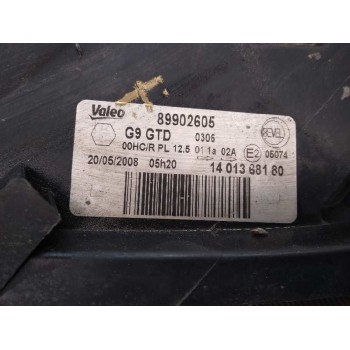 Recambio de faro izquierdo para fiat scudo combi (272) 2.0 jtdm referencia OEM IAM 1401368180 89902605 