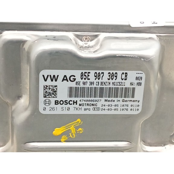Recambio de centralita motor uce para volkswagen t-roc (a11, d11) 1.5 tsi referencia OEM IAM 05e907309cb 0261s107kh 