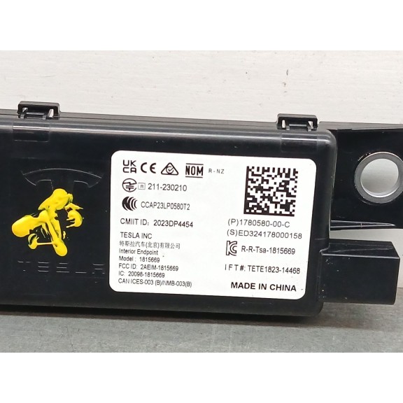 Recambio de modulo electronico para tesla model 3 (5yj3) ev awd referencia OEM IAM 178058000c  