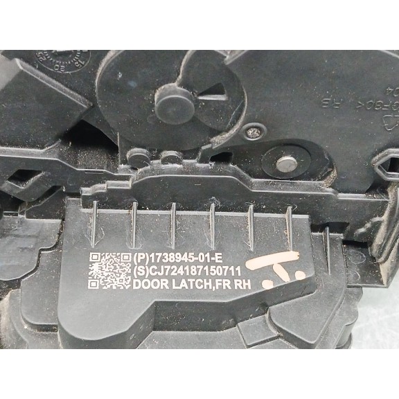 Recambio de cerradura puerta delantera derecha para tesla model 3 (5yj3) ev awd referencia OEM IAM 173894501e  