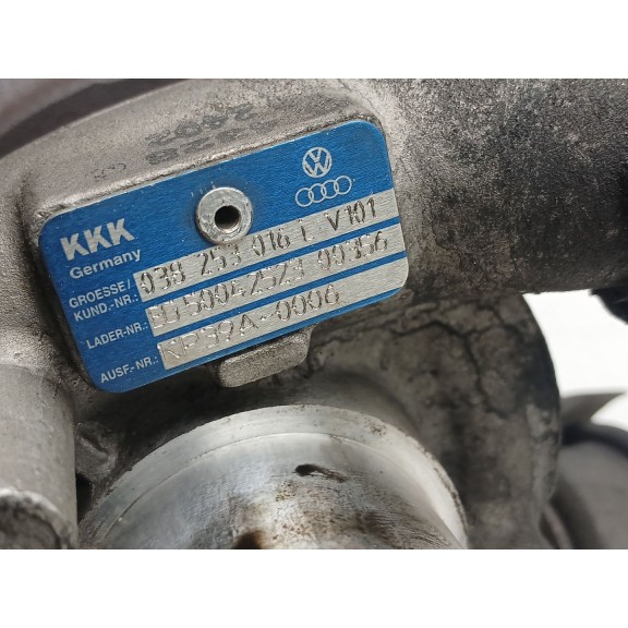 Recambio de turbocompresor para volkswagen polo (9n1) 1.9 tdi referencia OEM IAM   