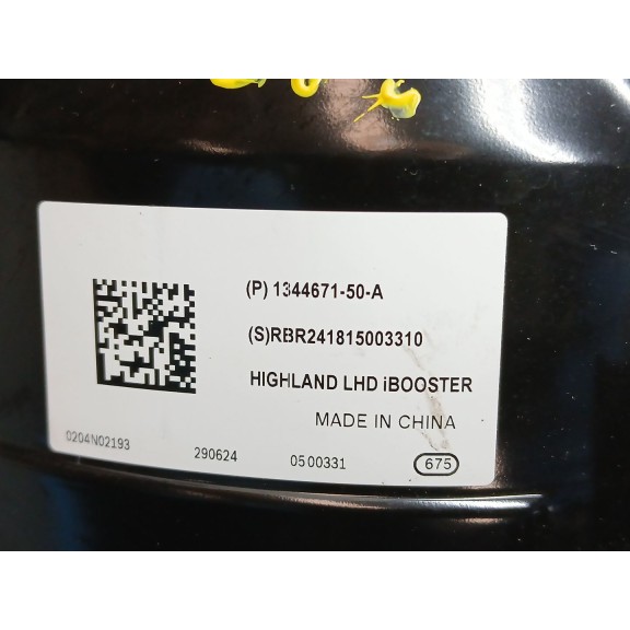 Recambio de servofreno para tesla model 3 (5yj3) ev awd referencia OEM IAM 97953500 0204859765 843324