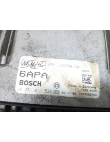 Recambio de centralita motor uce para mazda 3 sedán (bk) 1.6 di turbo (bk12y) referencia OEM IAM 3M6112A650AA 0281011534 1876040 2