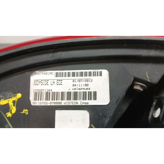 Recambio de piloto trasero izquierdo para fiat freemont (345_) 2.0 jtd referencia OEM IAM 68078481ad  