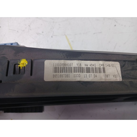 Recambio de cuadro instrumentos para citroën xsara picasso (n68) 2.0 hdi referencia OEM IAM   