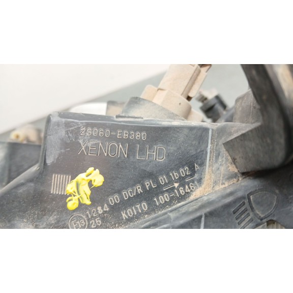 Recambio de faro izquierdo para nissan pathfinder iii (r51) 2.5 dci 4wd referencia OEM IAM 26060eb380  