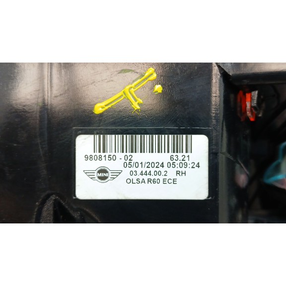Recambio de piloto trasero derecho para mini mini countryman (r60) one referencia OEM IAM 980815002 03444002rh 