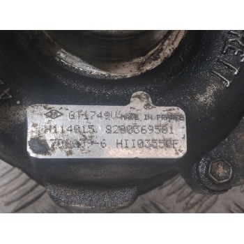Recambio de turbocompresor para renault laguna ii (bg0) 1.9 dci diesel referencia OEM IAM 708639  F9Q 120CV