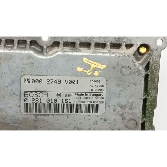 Recambio de centralita motor uce para smart coupe cdi básico referencia OEM IAM 0002749v001 0281010161 