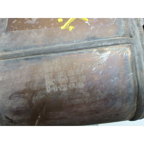 Recambio de filtro de particulas para seat altea xl (5p5, 5p8) 1.6 tdi referencia OEM IAM 1K0131723AB  