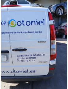 Recambio de puerta trasera derecha para mercedes-benz vito / mixto furgoneta (w639) 110 cdi (639.601, 639.603, 639.605) referenc