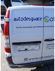 Recambio de puerta trasera izquierda para mercedes-benz vito / mixto furgoneta (w639) 110 cdi (639.601, 639.603, 639.605) refere