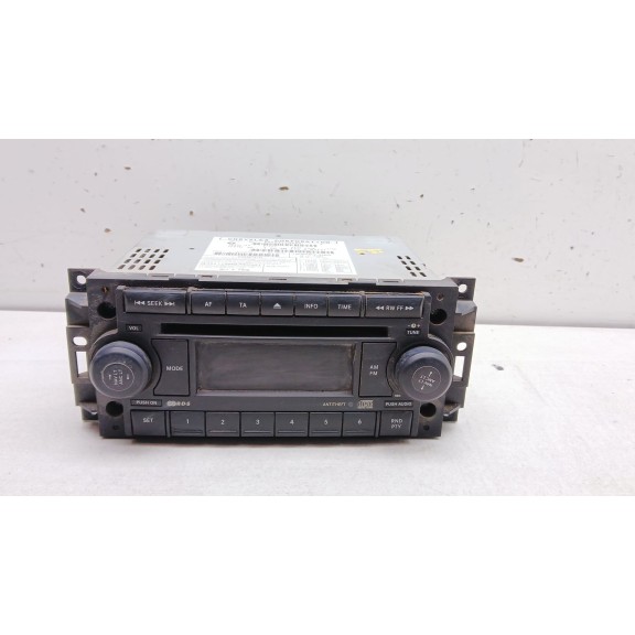 Recambio de sistema audio / radio cd para jeep commander 3.0 v6 crd limited referencia OEM IAM p05091509ag  
