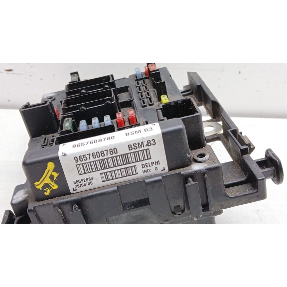 Recambio de centralita bsm para peugeot 206 van 1.4 hdi referencia OEM IAM 9657608780  