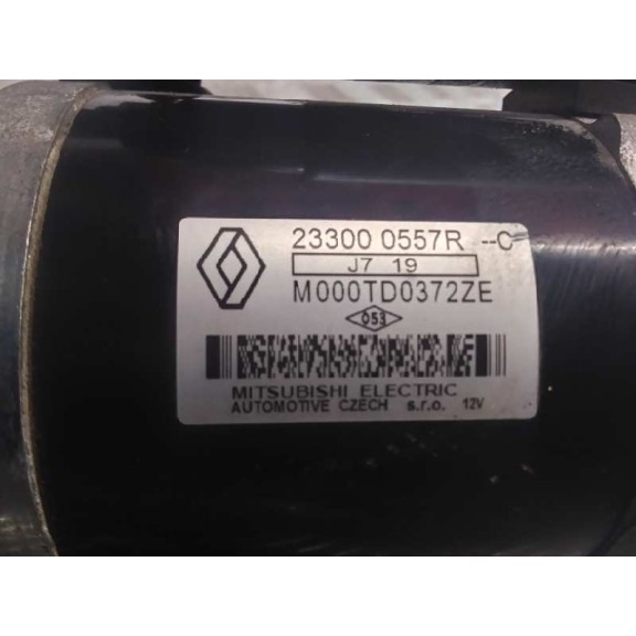 Recambio de motor arranque para dacia sandero stepway referencia OEM IAM M000TD0372ZE 23300-0583R 23300-00Q3D