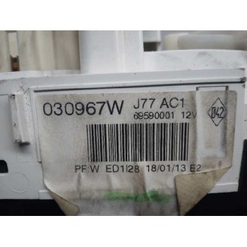 Recambio de mando calefaccion / aire acondicionado para renault clio iii exception referencia OEM IAM 69590001 030967W 