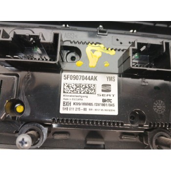 Recambio de mando climatizador para seat leon st (5f8) x-perience 4drive referencia OEM IAM 5F0907044AK  