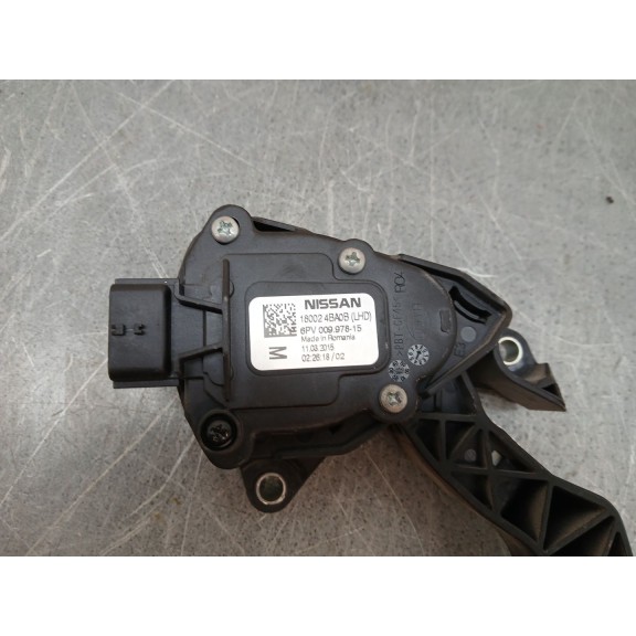 Recambio de pedal acelerador para nissan qashqai (j11) tekna premium referencia OEM IAM 180024BAOBLHD 6PV00997815 