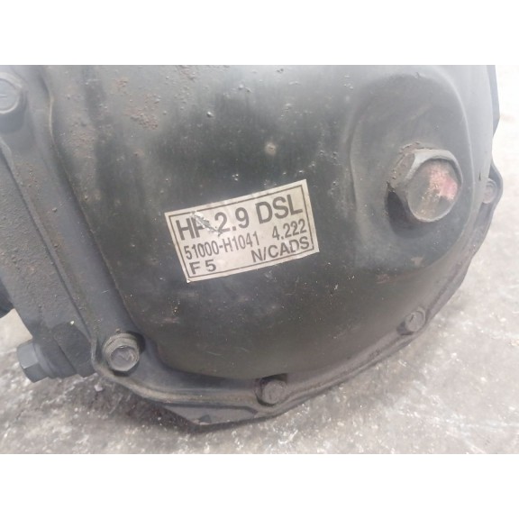 Recambio de diferencial delantero para hyundai terracan (hp) 2.9 crdi referencia OEM IAM 51000H1041  