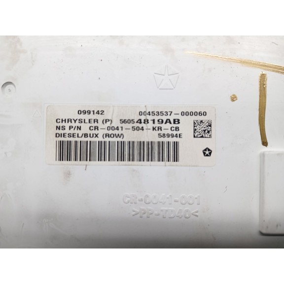 Recambio de cuadro instrumentos para fiat freemont (345_) 2.0 jtd referencia OEM IAM 56054819AB  