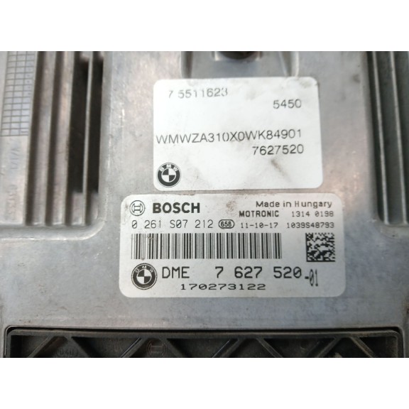 Recambio de centralita motor uce para mini mini countryman (r60) one referencia OEM IAM 0261S07212  