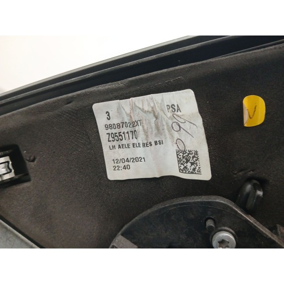 Recambio de retrovisor izquierdo para opel vivaro c furgoneta (k0) 2.0 referencia OEM IAM 98087022XT  