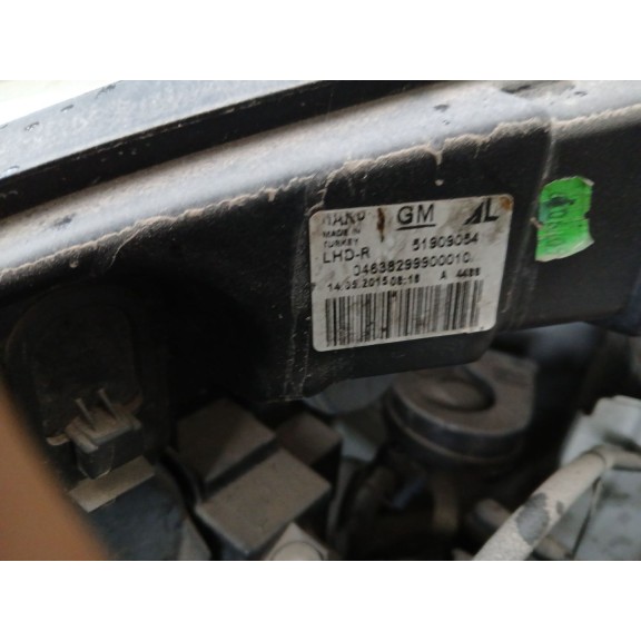 Recambio de faro derecho para opel combo furgoneta/monovolumen (x12) 1.3 cdti (b05) referencia OEM IAM   