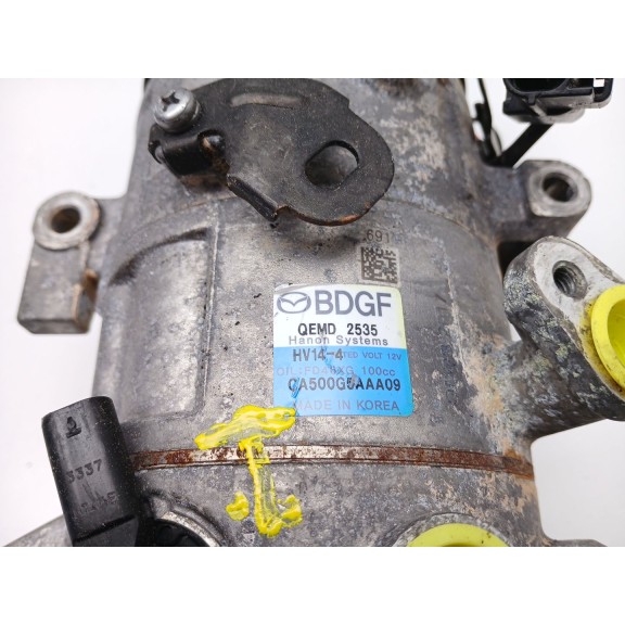 Recambio de compresor aire acondicionado para mazda cx-30 (dm, dt, ed) skyactiv-g m hybrid referencia OEM IAM ca500g5aaa09  