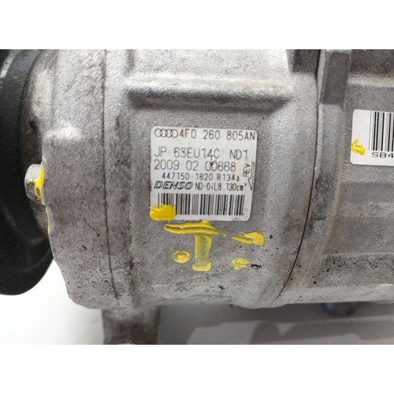 Recambio de compresor aire acondicionado para seat exeo (3r2) 2.0 tdi referencia OEM IAM JP6SEU14CND1 4F0260805AN 