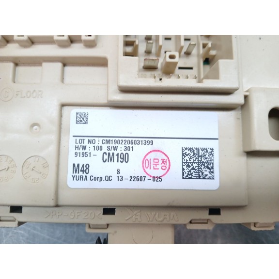 Recambio de centralita bsi para hyundai kona (os, ose, osi) 1.6 gdi hybrid referencia OEM IAM 91951CM190  