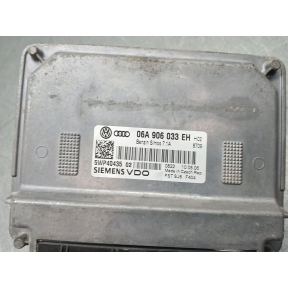 Recambio de centralita motor uce para audi a3 (8p1) 1.6 referencia OEM IAM 06A906033EH  