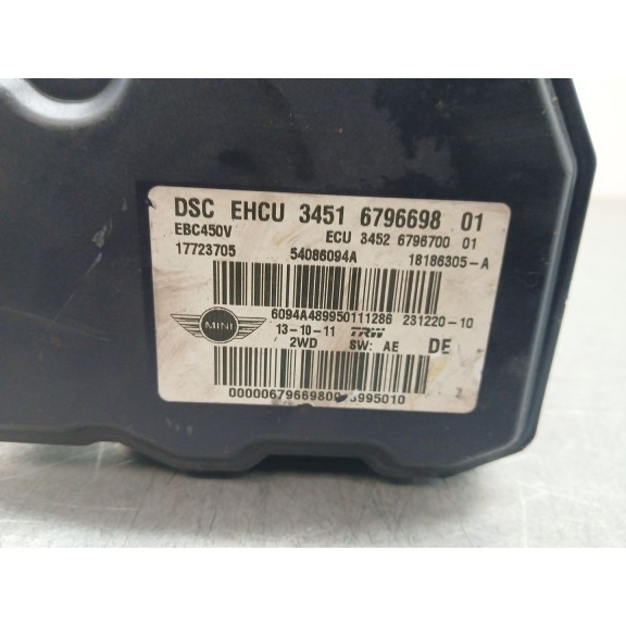 Recambio de abs para mini mini countryman (r60) one referencia OEM IAM 3451679669801  