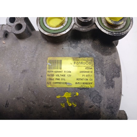 Recambio de compresor aire acondicionado para ford fiesta vi (cb1, ccn) 1.6 tdci referencia OEM IAM 0259A 8V5119D629DF 