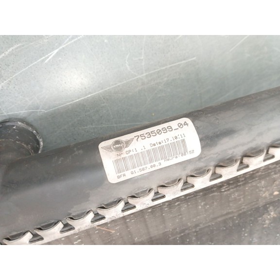 Recambio de radiador agua para mini mini countryman (r60) one referencia OEM IAM 753509904  