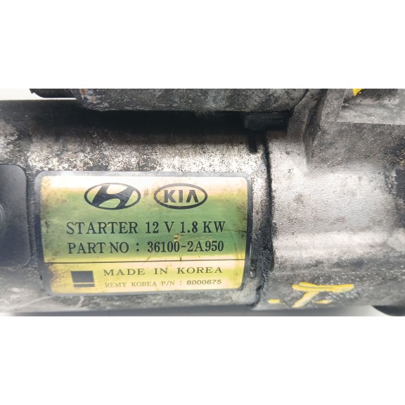 Recambio de motor arranque para kia carens iv 1.7 crdi referencia OEM IAM 361002a950 8000675 