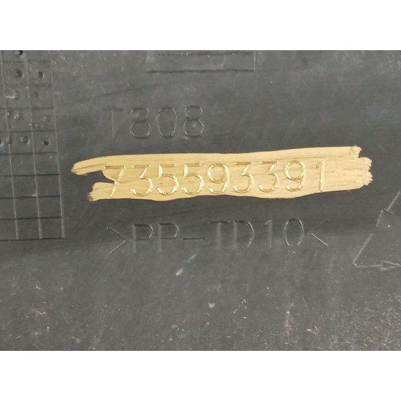 Recambio de paragolpes delantero para opel combo furgoneta/monovolumen (x12) 1.3 cdti (b05) referencia OEM IAM 735593391  