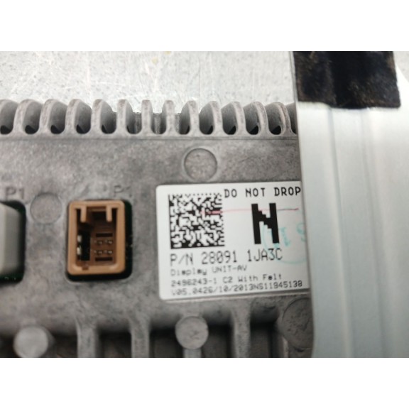 Recambio de pantalla multifuncion para infiniti qx70 3.7 awd referencia OEM IAM 280911JA3C  