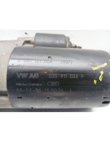 Recambio de motor arranque para seat toledo ii (1m2) 1.6 16v referencia OEM IAM 020911023f 0001121006  2