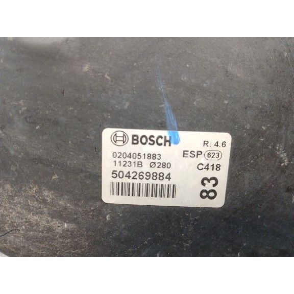 Recambio de servofreno para iveco daily pr cabina doble 29 l... batalla 3450 referencia OEM IAM 0204051883 504269884 