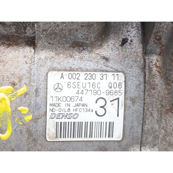 Recambio de compresor aire acondicionado para mercedes-benz clase e (w212) e 220 cdi / bluetec (212.001, 212.002) referencia OEM