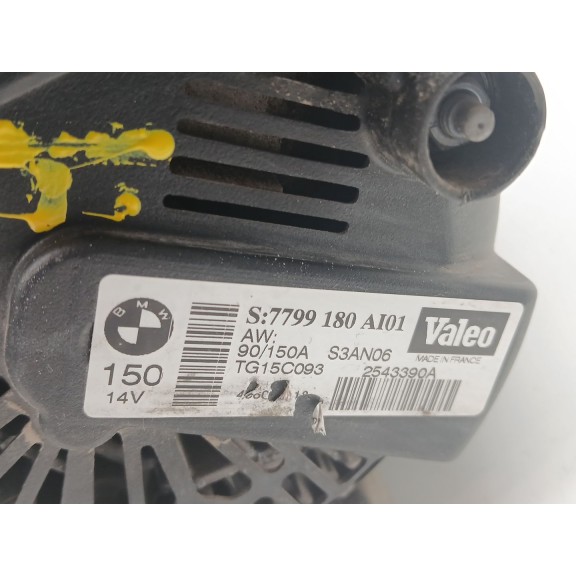 Recambio de alternador para bmw 3 (e90) 318 d referencia OEM IAM 7799180ai01 tg15c093 2543390a