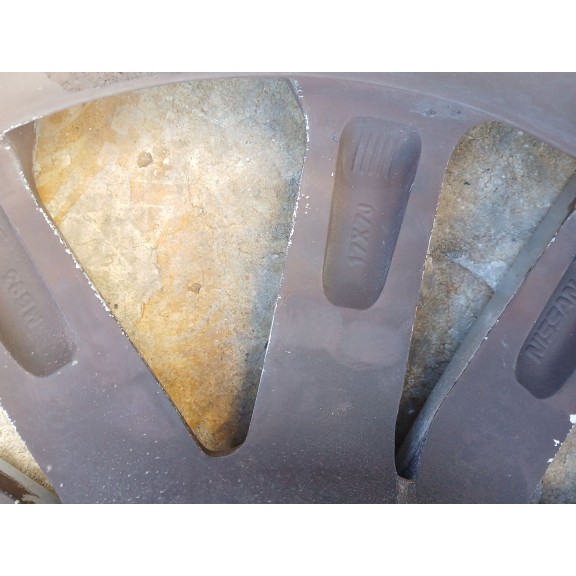 Recambio de llanta para nissan qashqai i (j10, nj10) 1.5 dci referencia OEM IAM 7JX17 X1 4EA1A