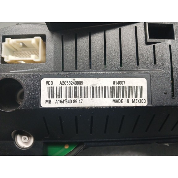 Recambio de cuadro instrumentos para mercedes-benz clase m (w164) 4.0 cdi referencia OEM IAM A1645408947  