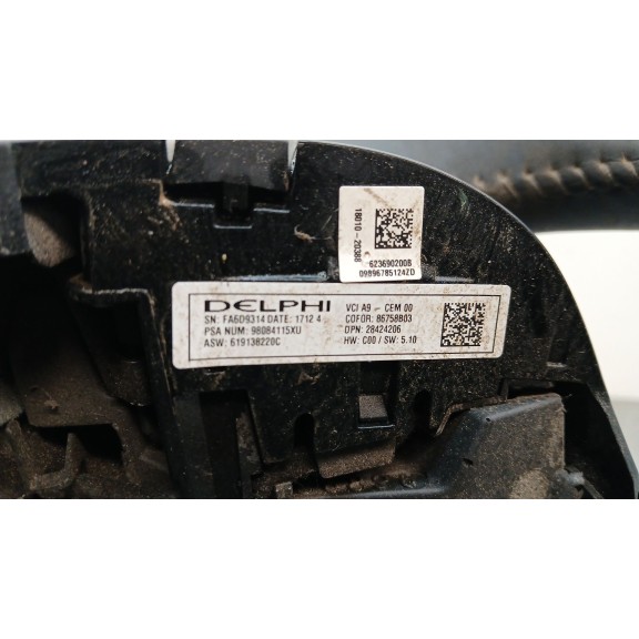 Recambio de volante para peugeot 308 business line 130 referencia OEM IAM 98084115XU FA6D9314 619138220C