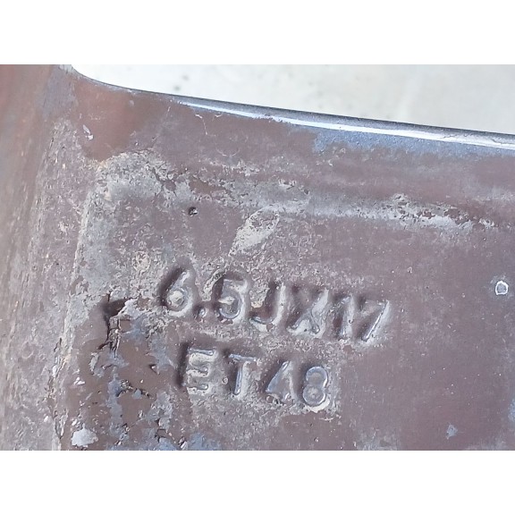 Recambio de llanta para seat arona (kj7, kjp) 1.0 tsi referencia OEM IAM 65JX17 ET48 X1 